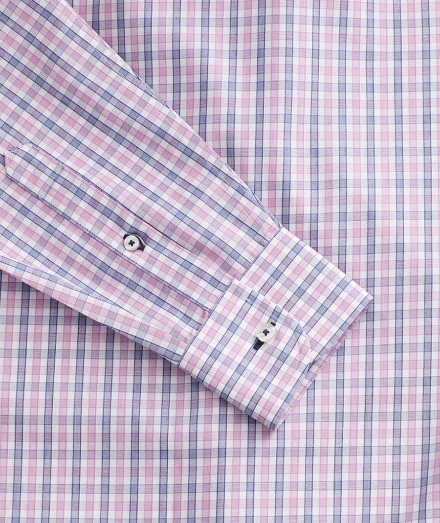 Men * | New Untuckit Button-Down Shirts Wrinkle-Free Dolcetto Shirt Pink