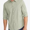 Men * | Coupon Untuckit Wrinkle-Free Performance Antinello Shirt Green