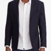 Men * | Best Sale Untuckit Wrinkle-Resistant Palazzo Sport Coat Navy