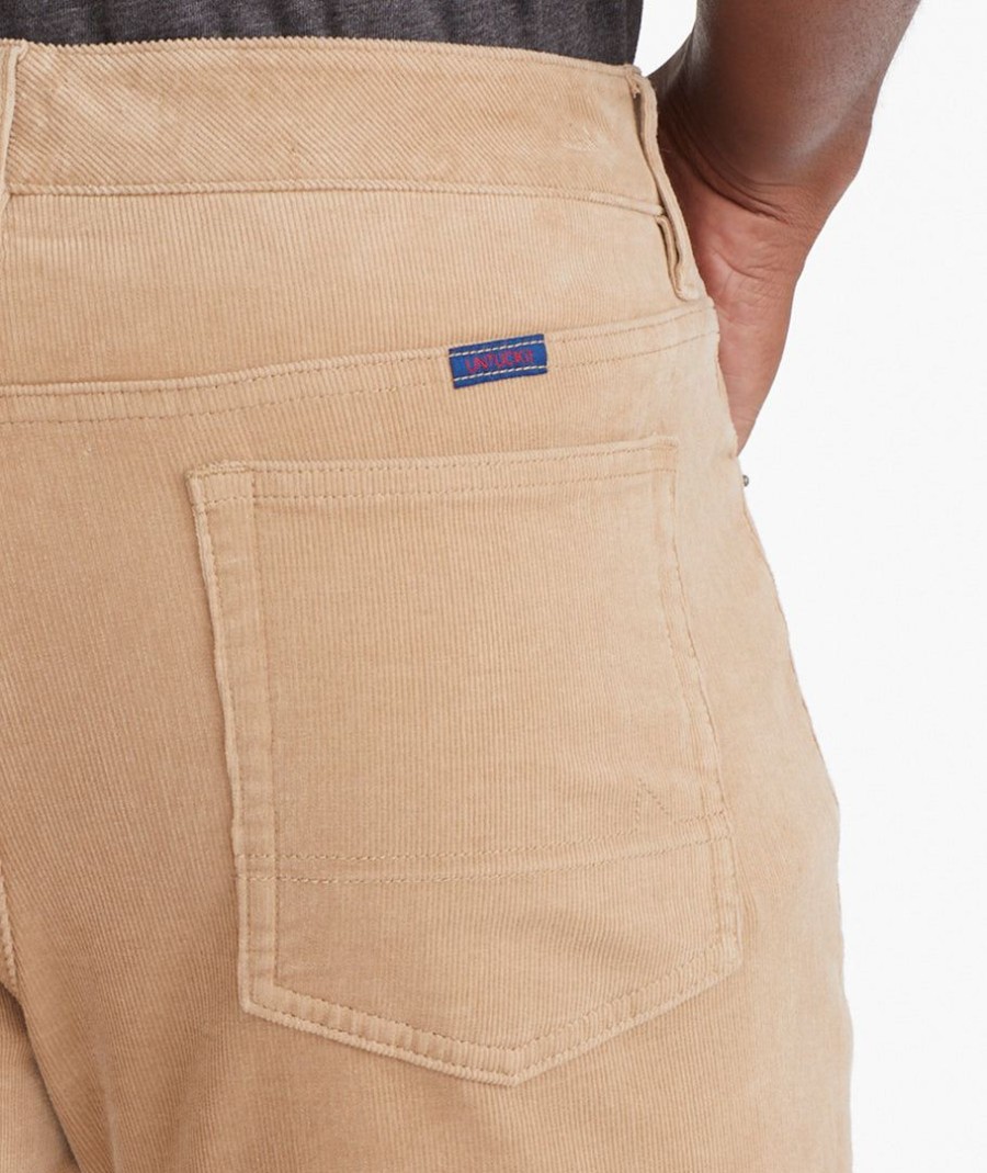 Men * | Discount Untuckit Corduroy Pants Tan