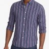 Men * | Best Sale Untuckit Button-Down Shirts Vintage Wash Sarmassa Shirt Navy