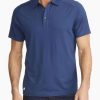 Men * | Best Pirce Untuckit Polos Performance Polo Navy