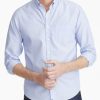 Men * | Wholesale Untuckit Button-Down Shirts Wrinkle-Free Hillside Select Shirt Blue