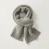 Men * | Coupon Untuckit Accessories & Shoes Donegal Knit Scarf Grey