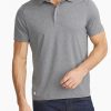 Men * | Best Reviews Of Untuckit Polos Performance Polo Grey