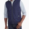 Men * | Brand New Untuckit Outerwear Lightweight Insulated Vest Navy