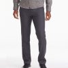 Men * | Cheapest Untuckit Wool Zermatt Casey Pants Dark Grey