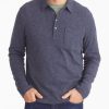 Men * | Best Sale Untuckit Polos Heavyweight Polo Navy