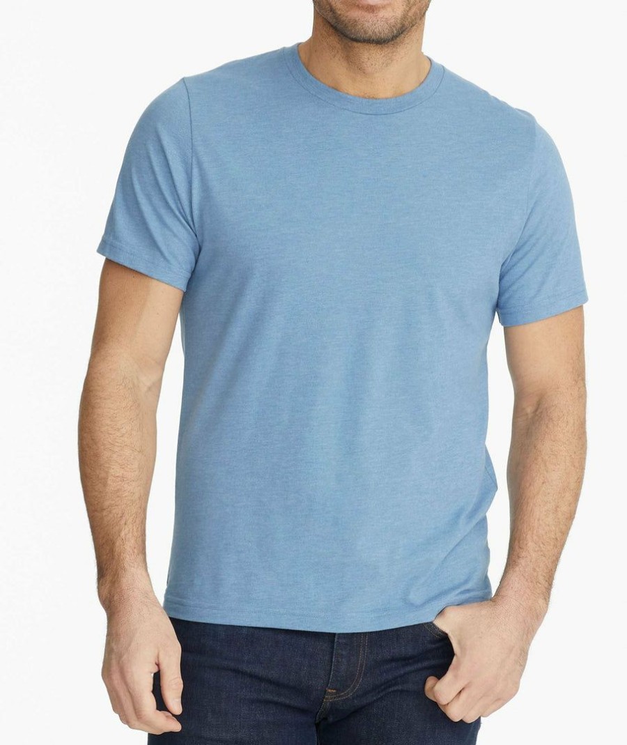 Men * | Best Pirce Untuckit Ultrasoft Tee Blue