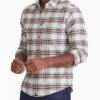 Men * | Best Reviews Of Untuckit Flannel Mornington Shirt Light Green