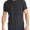 Men * | Hot Sale Untuckit Ultrasoft Tee Tees & Henleys Black