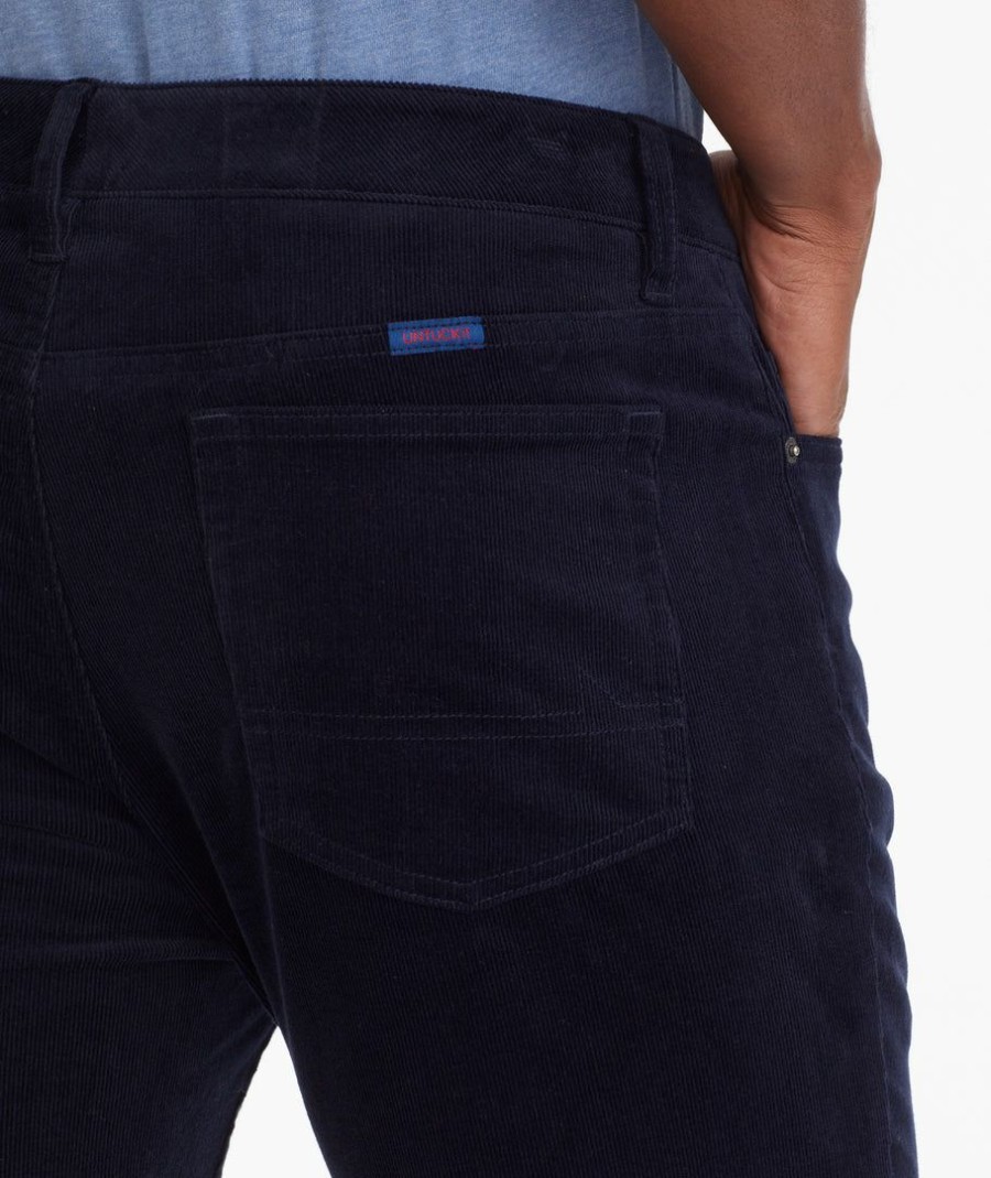 Men * | Promo Untuckit Corduroy Pants Navy