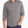 Men * | Coupon Untuckit Wrinkle-Free Performance Fillippi Shirt Grey