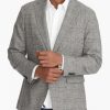 Men * | Hot Sale Untuckit Italian Wool Blend Clavi Sport Coat Grey