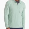 Men * | Best Reviews Of Untuckit Heavyweight Polo Sea Green