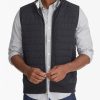 Men * | New Untuckit Outerwear Lightweight Insulated Vest Black