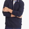 Men * | Deals Untuckit Polos Polo Sweatshirt With Tipping Navy