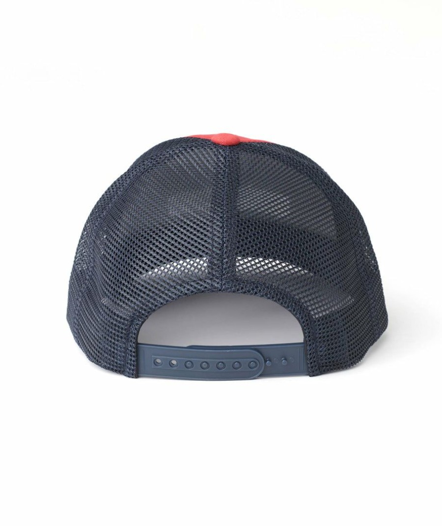 Men * | Deals Untuckit Trucker Hat Accessories & Shoes Mid Red