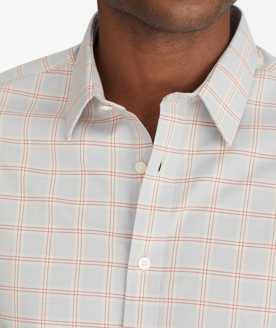 Men * | Cheap Untuckit Wrinkle-Free Ridgeview Shirt Button-Down Shirts Light Blue