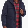 Men * | Flash Sale Untuckit Water-Repellent Utility Jacket Outerwear Navy