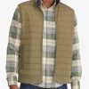 Men * | Budget Untuckit Outerwear Lightweight Insulated Vest Green